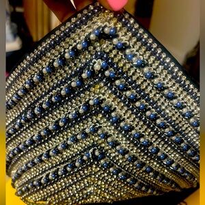 Donna Vinci Navy Blue Church Lady Hat. Stunning & Elegant